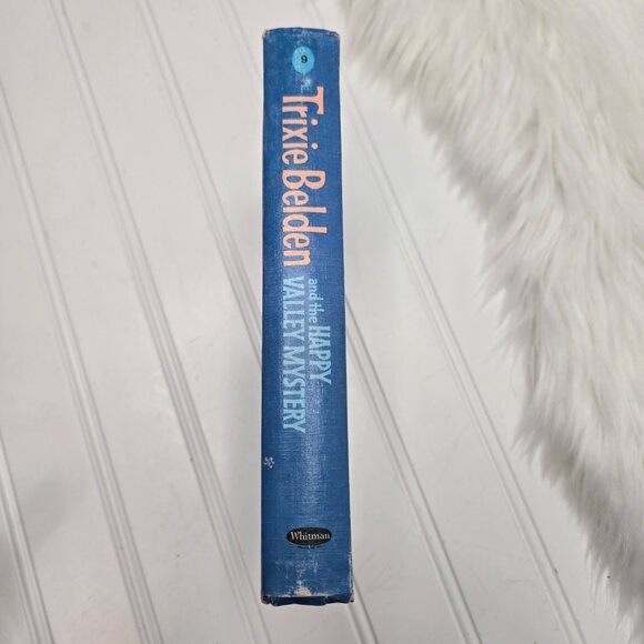 Trixie Belden and The Happy Valley Mystery by Kathryn Kenny, HB 1962 - Picture 2 of 12